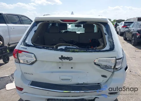 2015 Jeep Grand Cherokee Overland z USA, uszkodzony, nr VIN 1C4RJFCG0FC609466